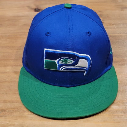 Seattle Seahawks Hat New Era Snapback Size S/M Adjustable 9Fifty NFL Football
