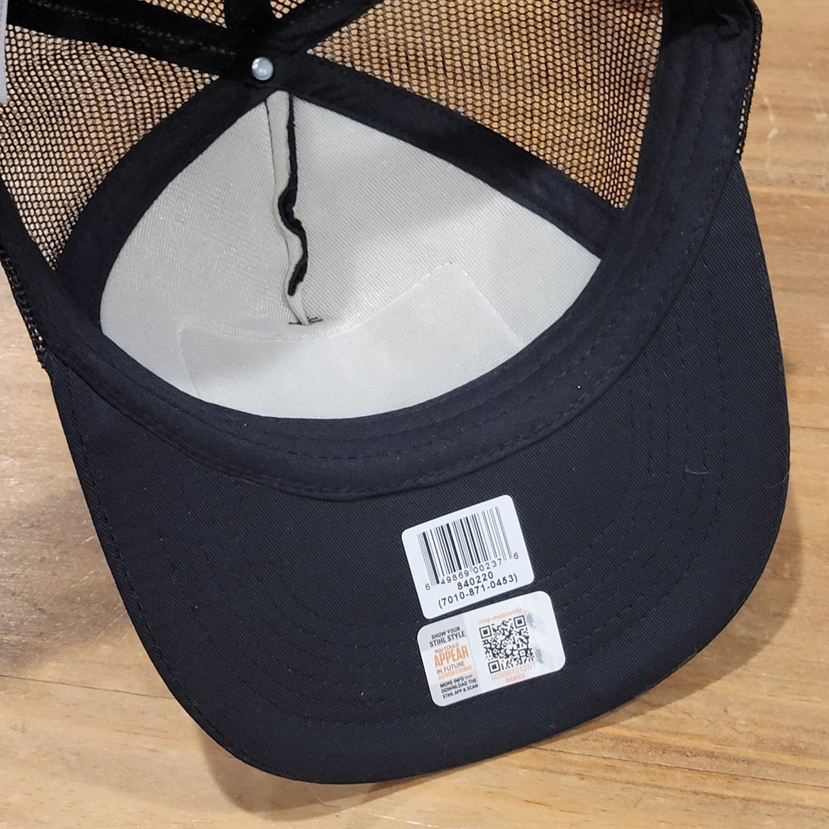 Stihl Chainsaw Hat Cap snapback Black Patch One Size Equipment Trucker