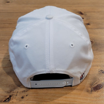 Vintage Arizona Diamond Backs Hat Snapback White 3 Bar The Game 90s Twill MLB