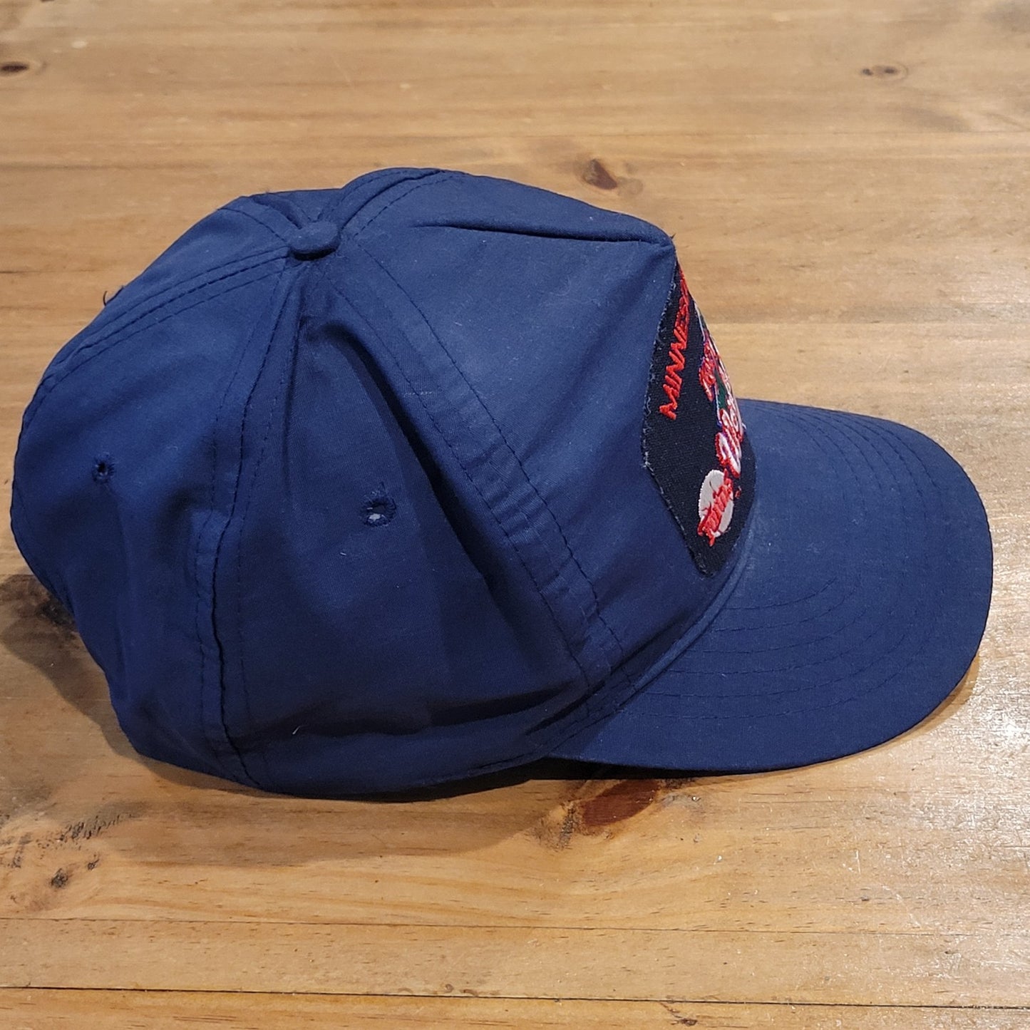 Vintage Minnesota Twins Hat Snapback Blue 1991 World Series Universal Patch