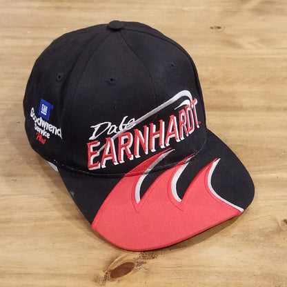 Vintage Dale Earnhardt Hat Snapback Wave Tooth Embroidered 90s NASCAR Race