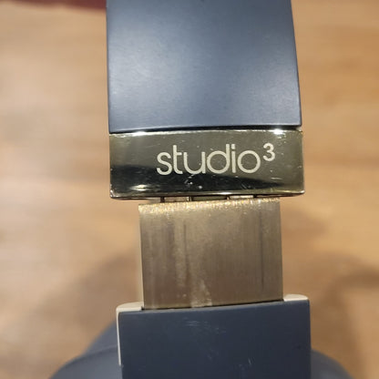 Beats Studio 3 Wireless Over Ear Headphones Shadow Gray Gold Skyline Studio3