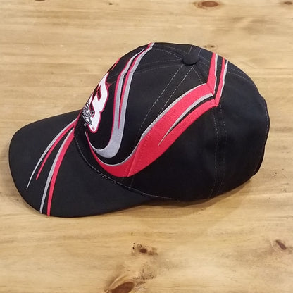 Vintage Dale Earnhardt Hat Swirl Embroidered NASCAR Race Chase Black Intimidator