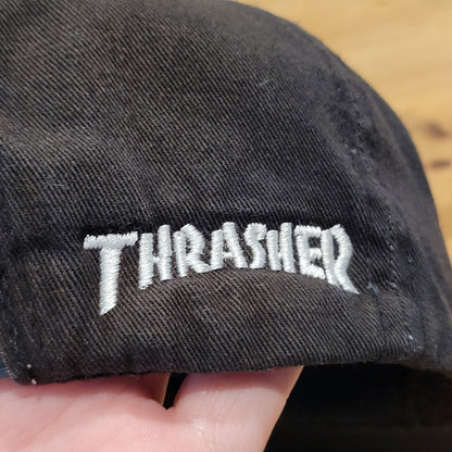 Thrasher Alien Logo Hat Snapback Black One Size Thrasher Magazine Skateboarding