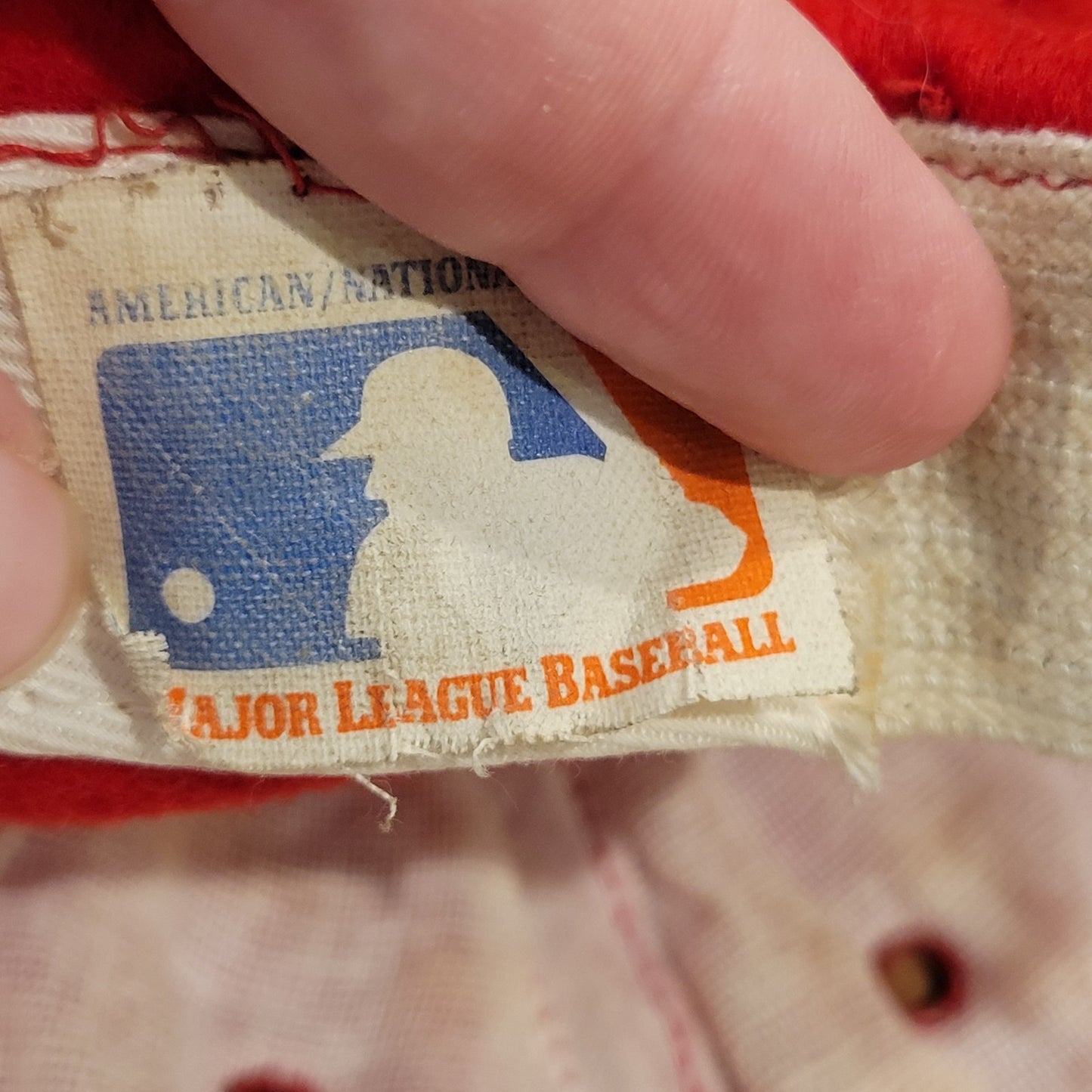 Vintage Minnesota Twins Hat Size S/M Flex Fit 70s 80s Wool Red MLB Baseball TC