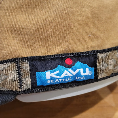 Trident Seafoods Kavu Hat Size M Adjustable Brown Canvas Sand Point Alaska