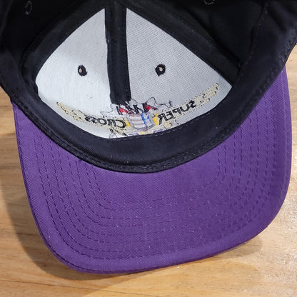 AMA Super Cross X Series Hat Snapback Black Motorcycle Made USA Jeremy Mcgrath
