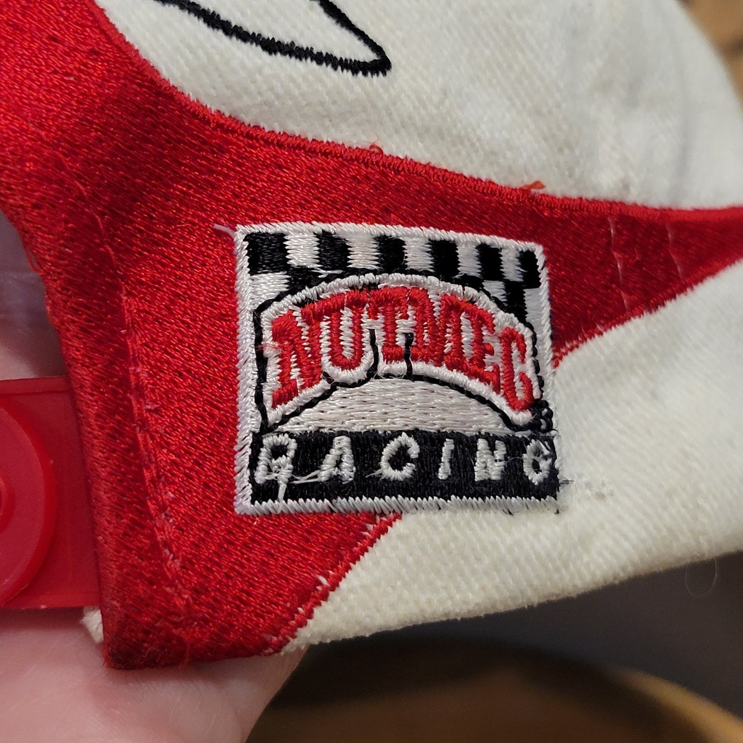 Vintage Dale Earnhardt Hat Nutmeg 90s Claw Stripes NASCAR Racing Car #3