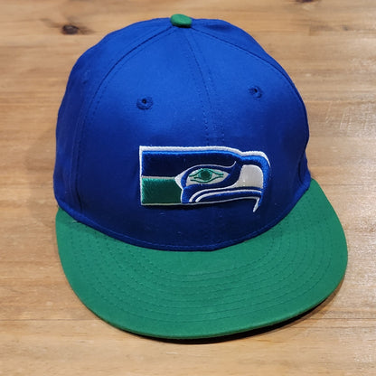 Seattle Seahawks Hat New Era Snapback Size S/M Adjustable 9Fifty NFL Football