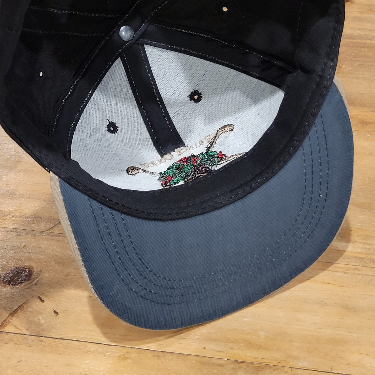 Vintage Princeville Kauai Hat Imperial Strap Back Union Made USA Prince Course