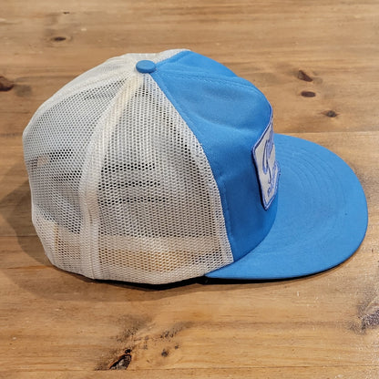 Vintage Gilley's Pasadena Texas Hat Snapback Blue Patch Urban Cowboy Honky Tonk