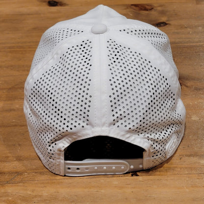 Good Good Golf Hat Cap Snapback White Rope Patch Flexible Bill Golfer One Size