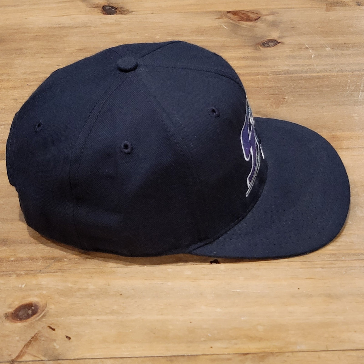 Vintage St. Petersburg Devil Rays Hat M/L Snapback MiLBNew Era Wool Blend USA