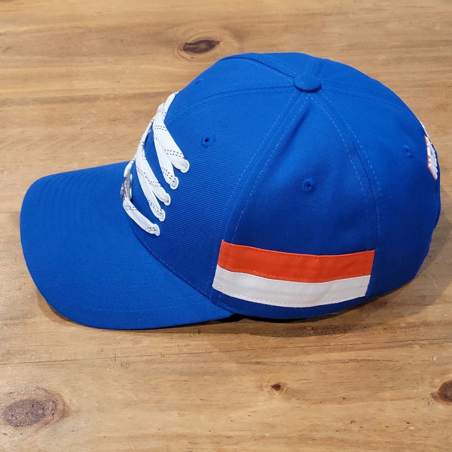 New York Islanders Lacer Hat Snapback Blue Shoe Lace Laces One Size NHL Hockey