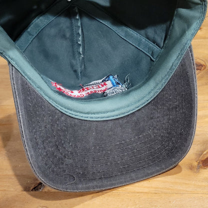 Vintage 80s Hell's Gate Airtram Canada Snapback Hat Fraser Canyon Souvenir Cap