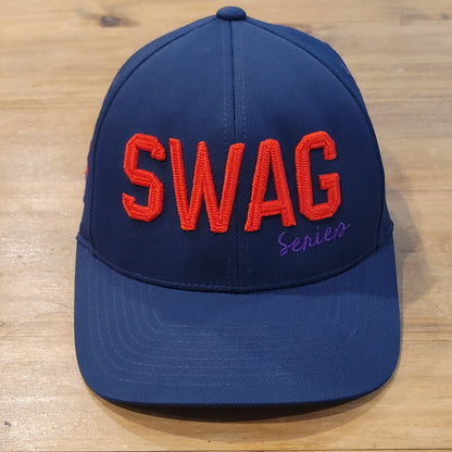 G/Fore Swag Series Hat Cap Snapback Blue Red Skull Logo One Size Golf Gfore