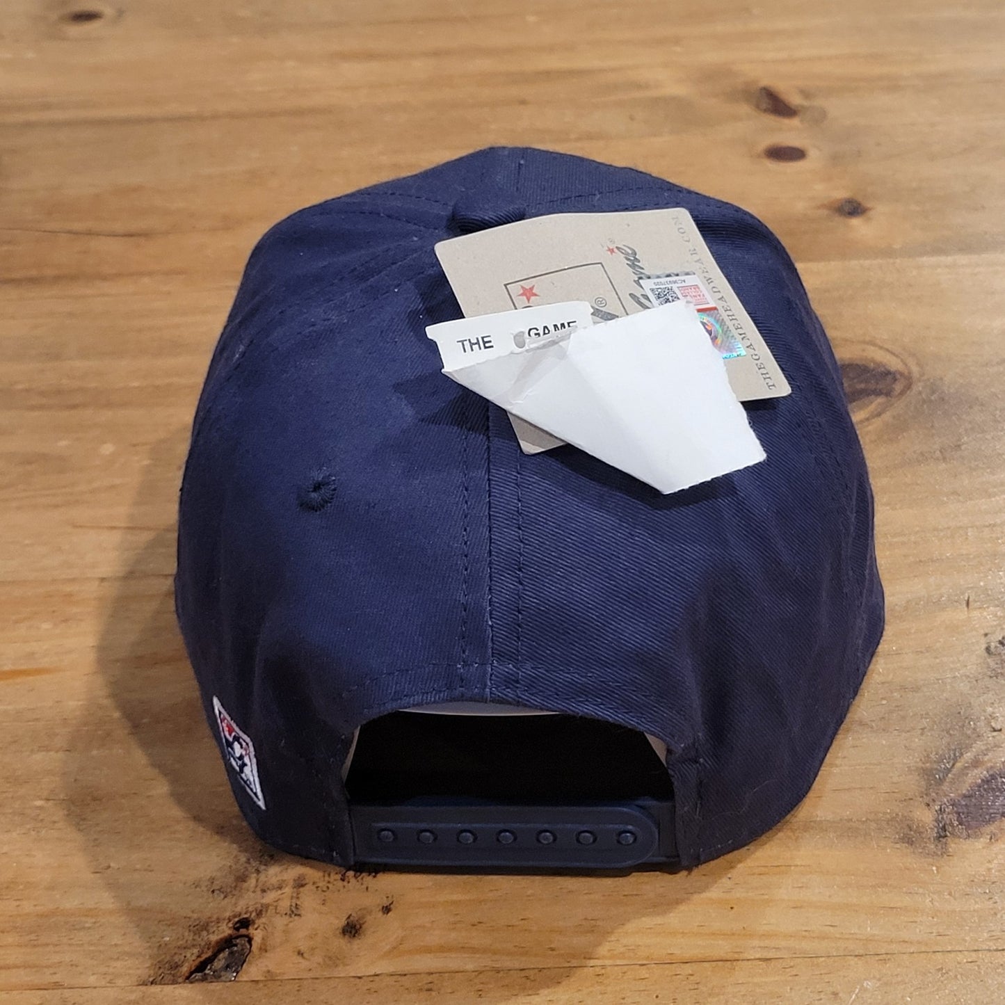NAVY US Naval Academy Midshipmen Hat The Game 3 Bar Snapback Blue College