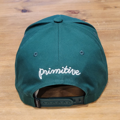 Primitive Skateboards Hat Snapback Green Casino Cards Dice Cherries Logo Skater