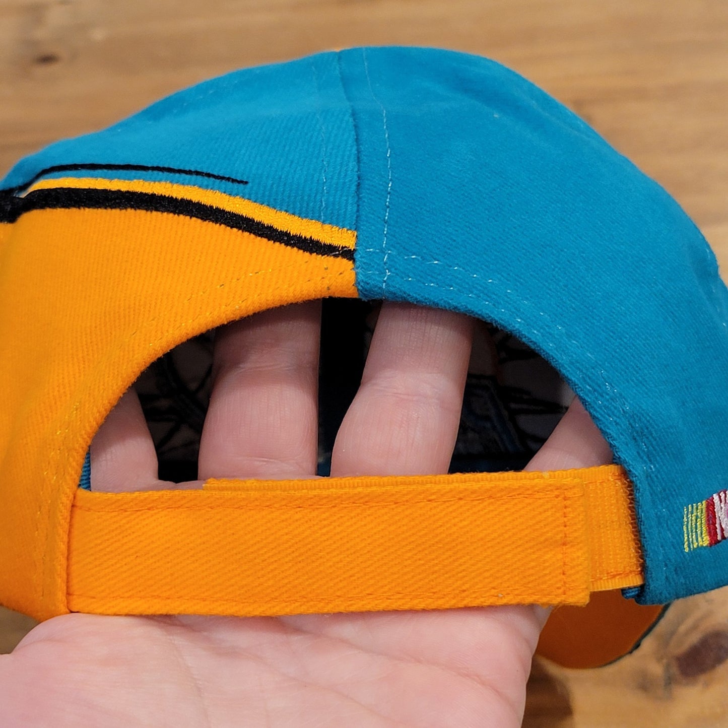 Vintage Phoenix International Raceway Hat Strap Back Splash Splatter 90s NASCAR
