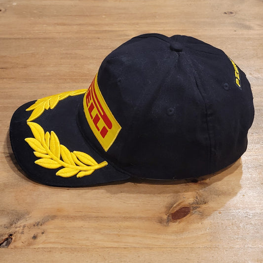 Pirelli Tires Racing Hat Strap Back 1st Pzero Leaf Scramble Eggs Car