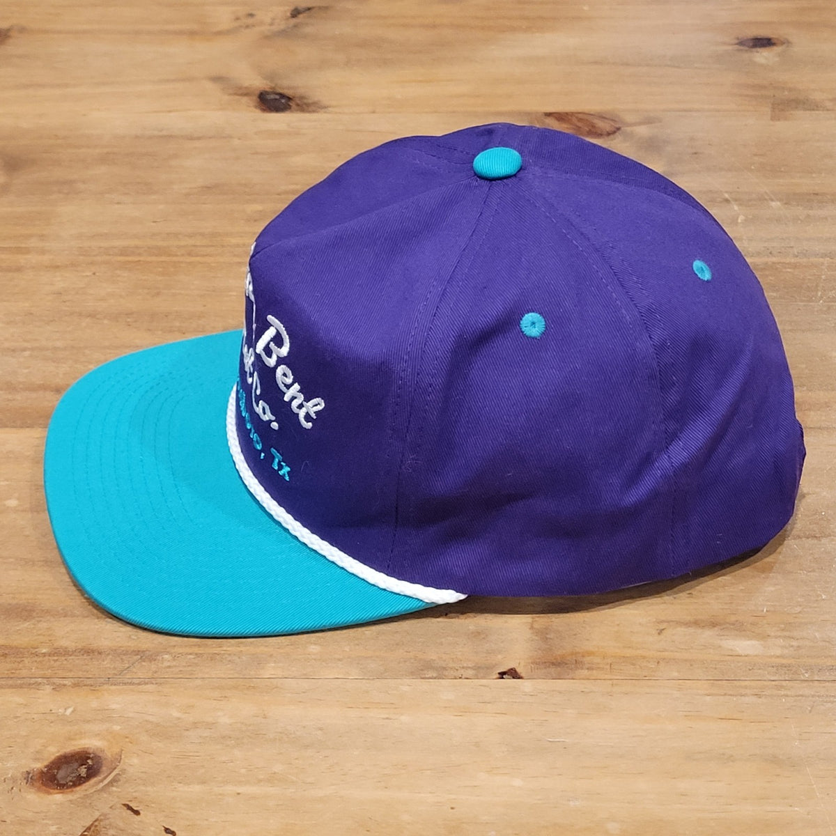 Whiskey Bent Hat Co Brownsboro Tx Snapback Purple Rope One Size