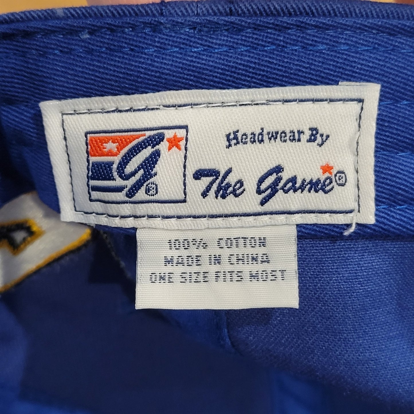 Little Debbie Racing Hat Strap Back Blue One Size Ken Schrader The Game NASCAR