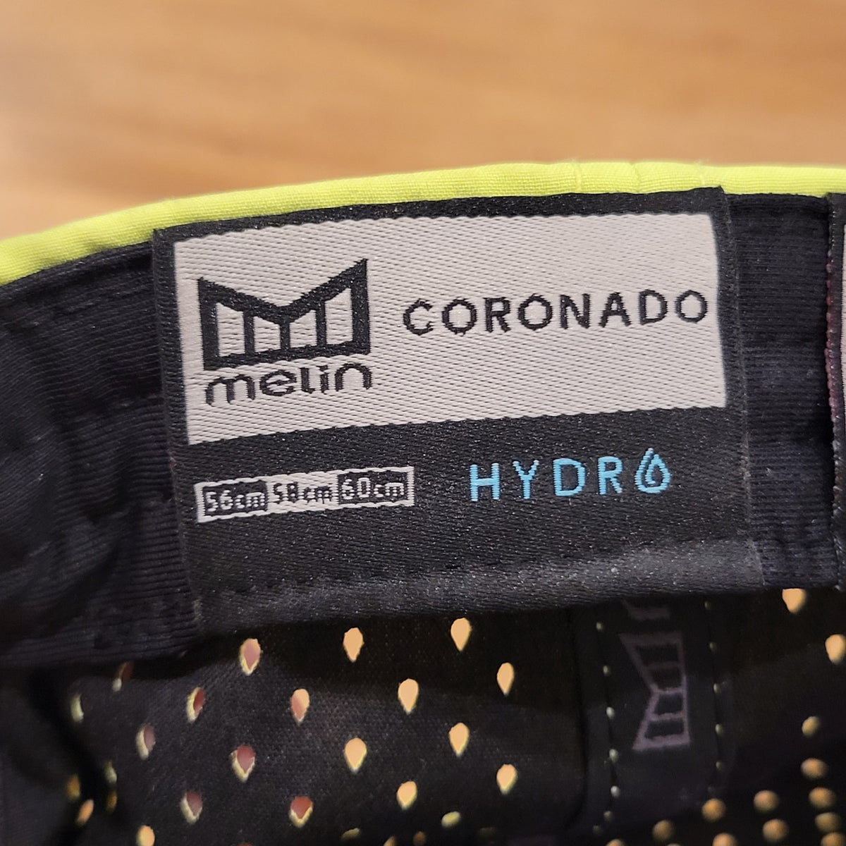 Melin Coronado Hydro Neon Collection Hat Snapback Yellow Rope Patch Stash Pocket