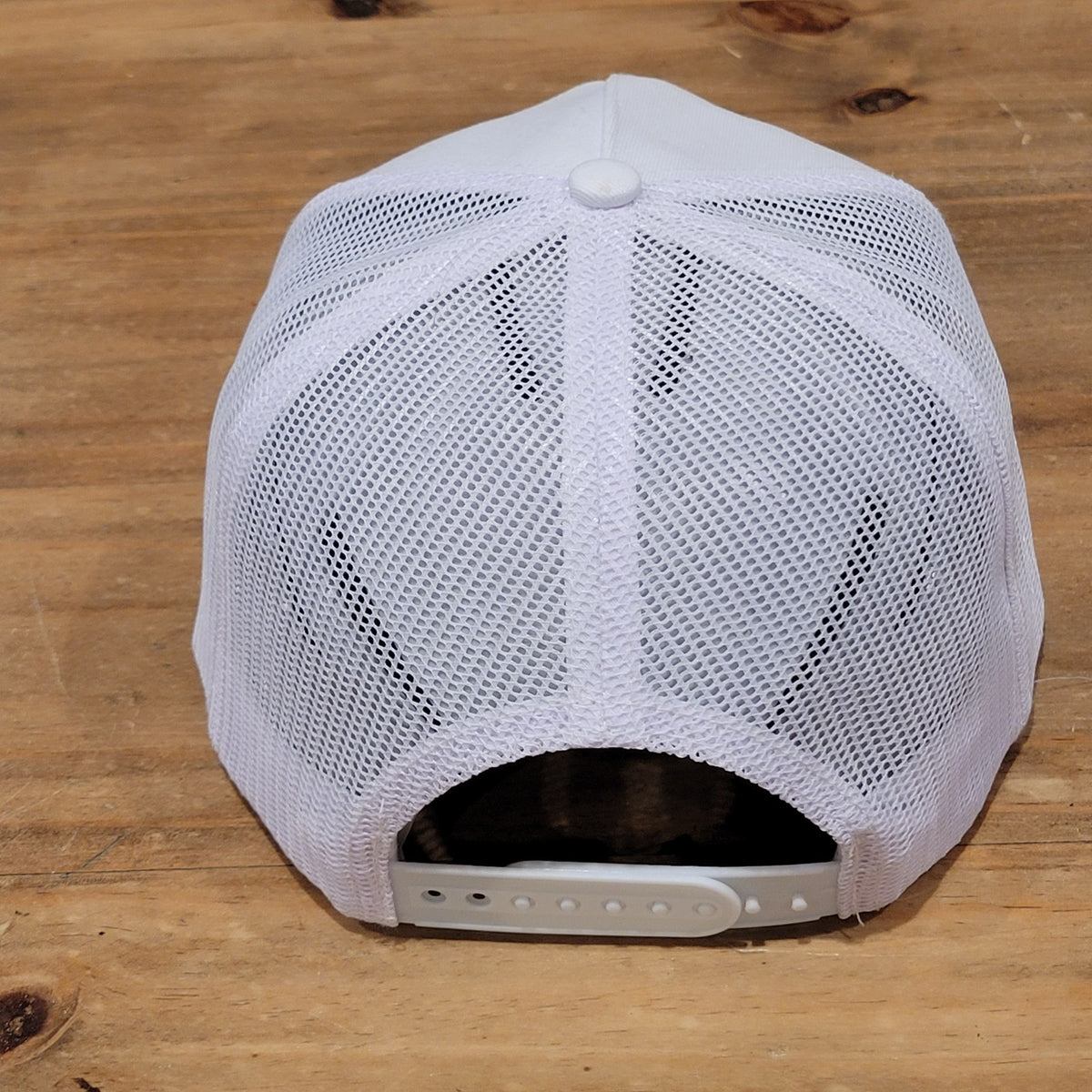 Southern String Hat Snapback USA Flag Rope Trucker Mesh Back White Western