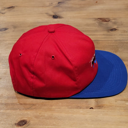 Vintage Toyo Tires Hat Snapback Red Team Toyo Racing Car K-Products Made USA