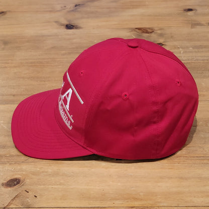 Vintage Alabama Crimson Tide Hat The Game 3 Bar U Of A 90s One Size Red College