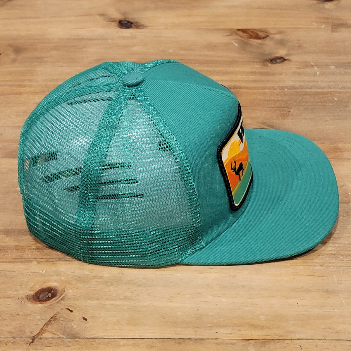 Bart Bridge Weed California Pocket Patch Stash Green Trucker Big Patch Deer