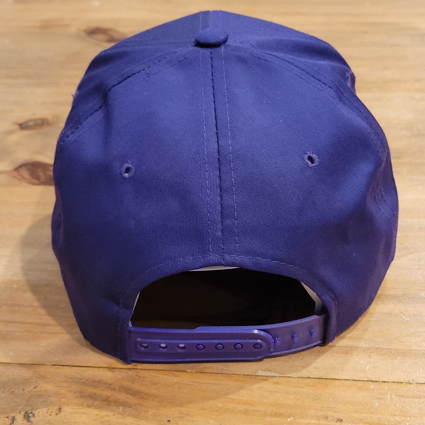 Vintage Phoenix Suns Hat Snapback ANNCO Purple Plain Logo 90s NBA Basketball
