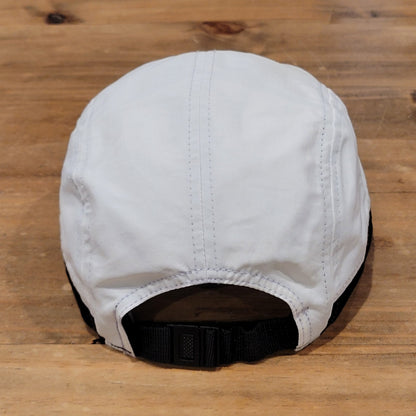 Psycho Bunny 5 Panel Hat Cap One Size Black White Green Lightweight Adjustable