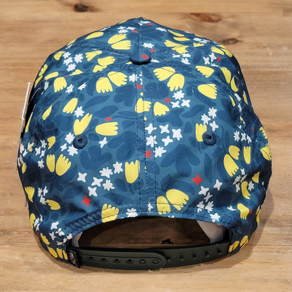 Bad Birdie Hat Cap Snapback AOP Allover Rope Spell Out Golf One Size