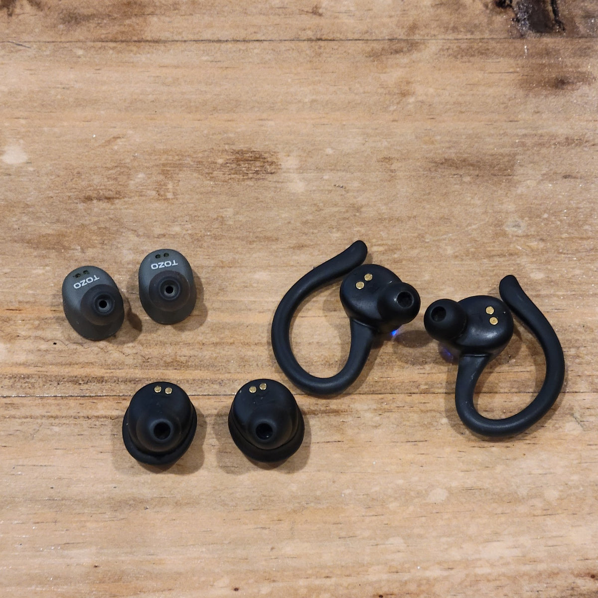 Lot of 3 Ear Buds Wireless Bluetooth Jlab Jbuds ONN Over Ear Tozo T10
