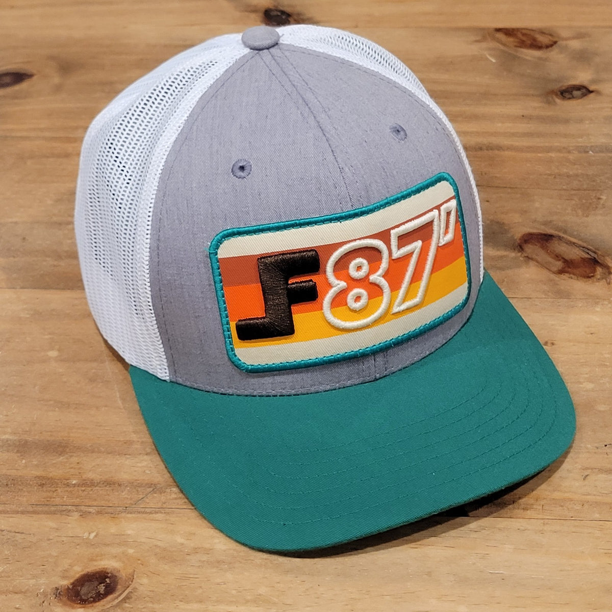 Lane Frost Hat Snapback Mesh Back Trucker 1987 LF87 Logo Western Cowboy Bull