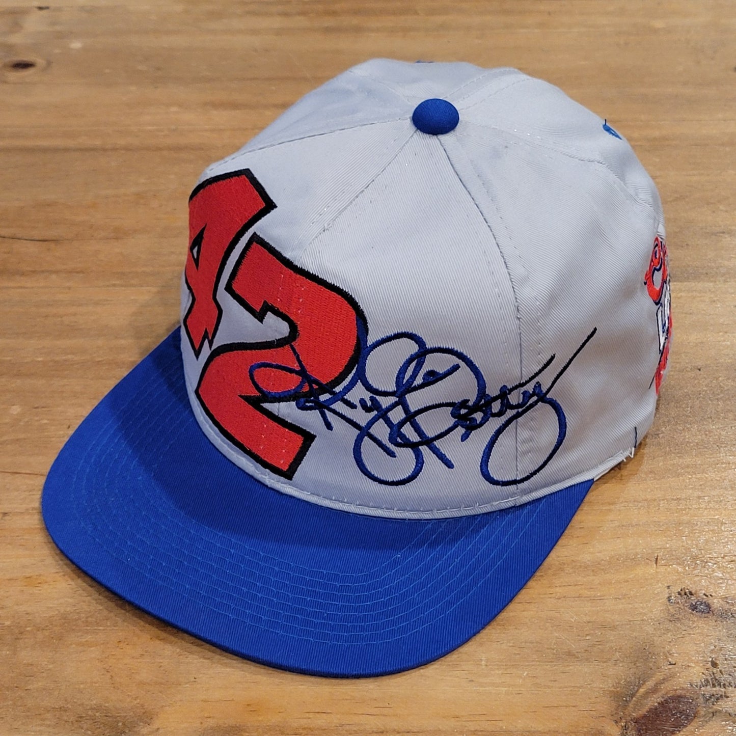Vintage Coors Light Kyle Petty Hat Snapback NOS 90s NASCAR Big Logo 42 Spell Out