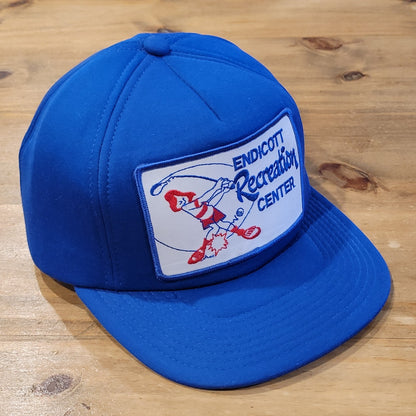 Vintage Golf Endicott Recreation Center Hat Snapback Foam Patch One size 80s