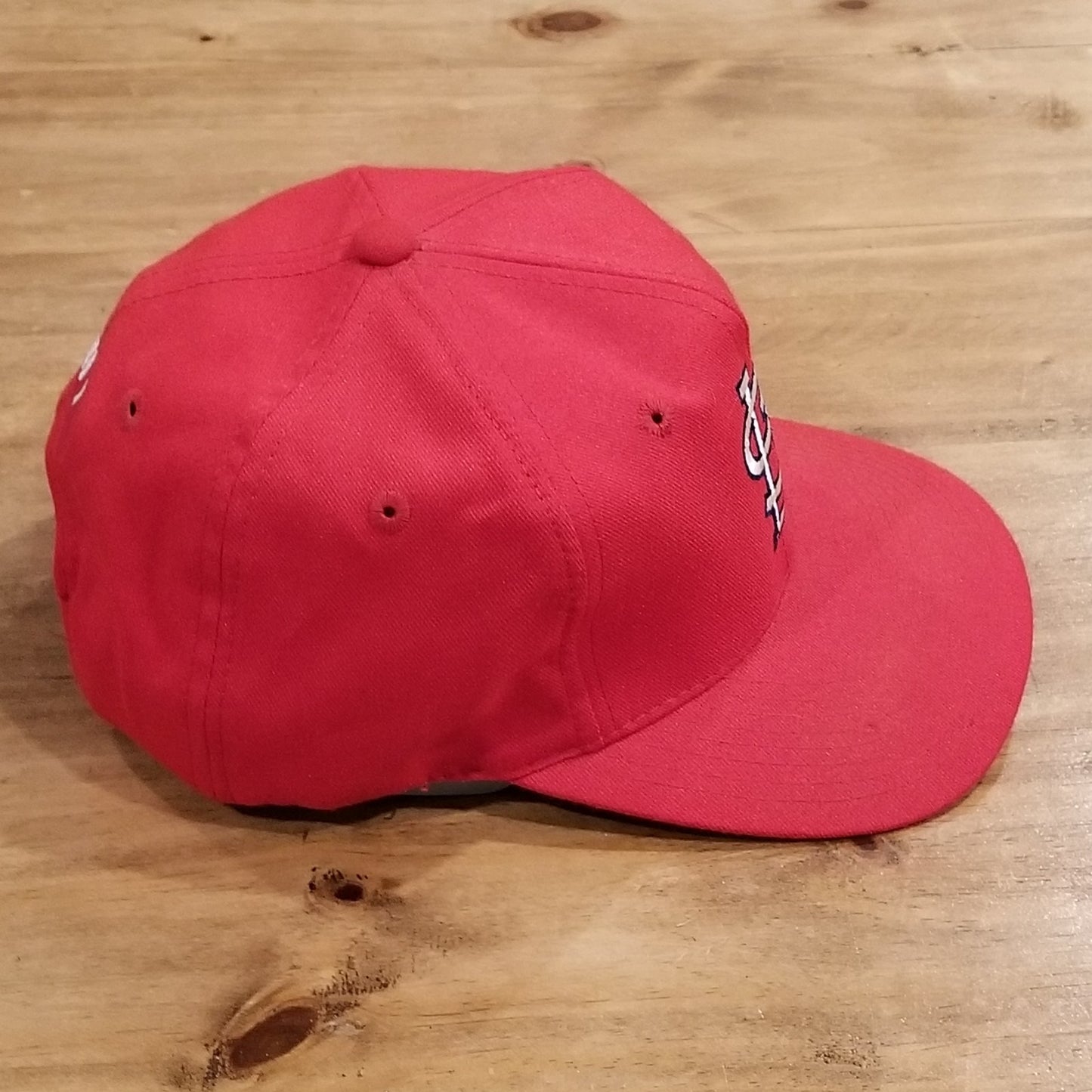 Vintage St. Louis Cardinals Ozzie Smith #1 Hat Snapback AJD Red MLB Baseball