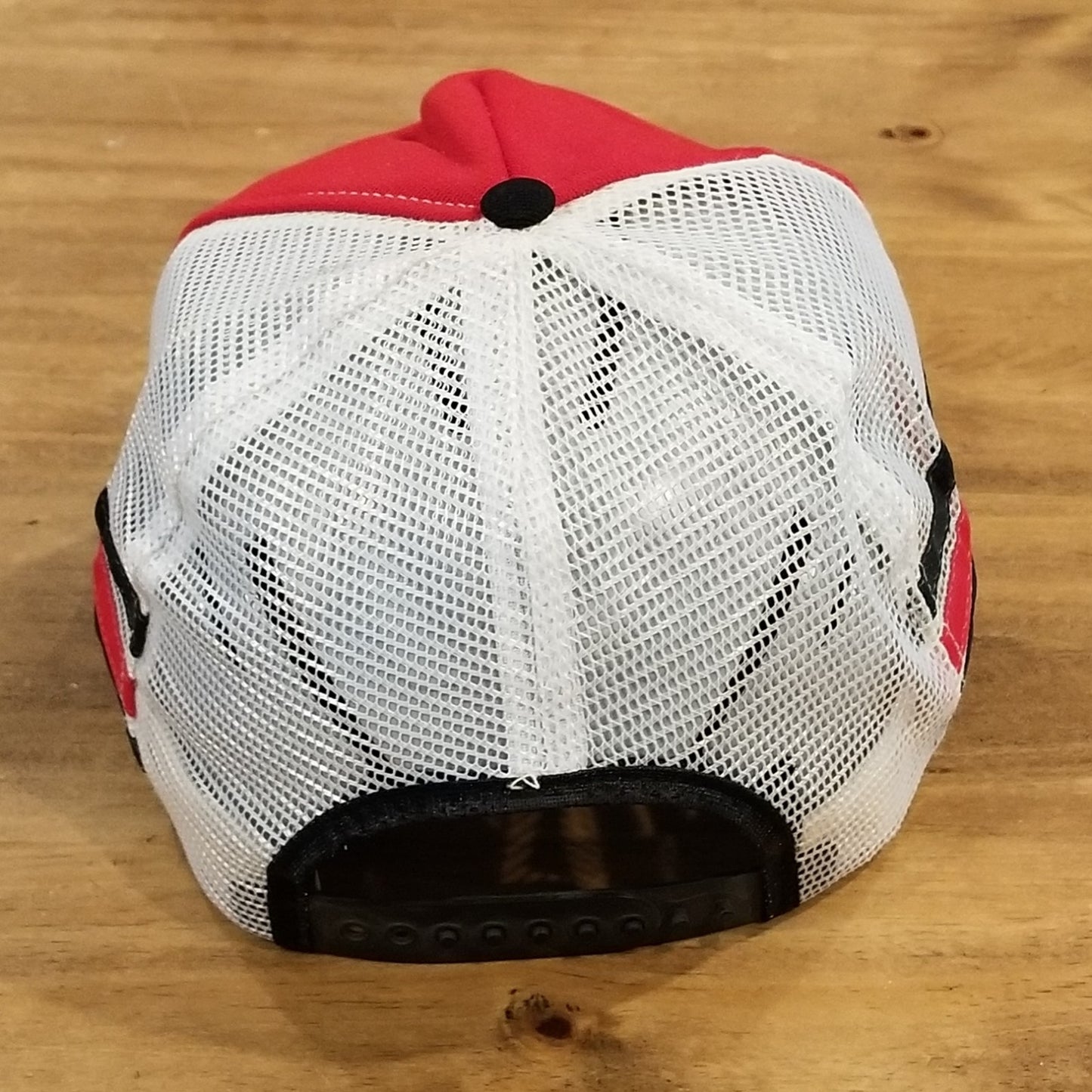 Vintage Motocraft Hat Snapback 3 Stripe Trucker Red 70s 80s Quality Parts Cars
