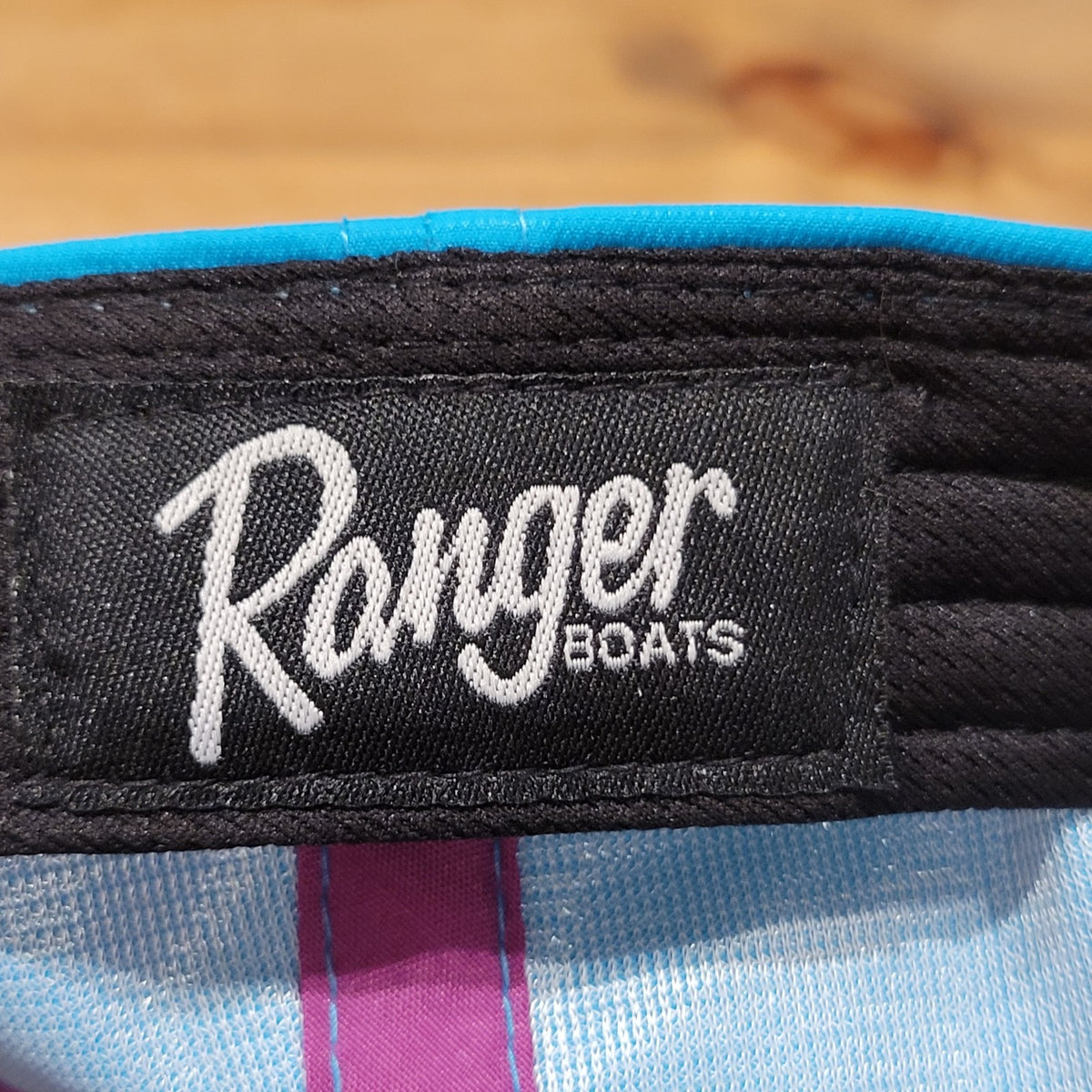 Ranger Boats Hat Snapback Blue Purple One Size Fish Fishing Lightweight