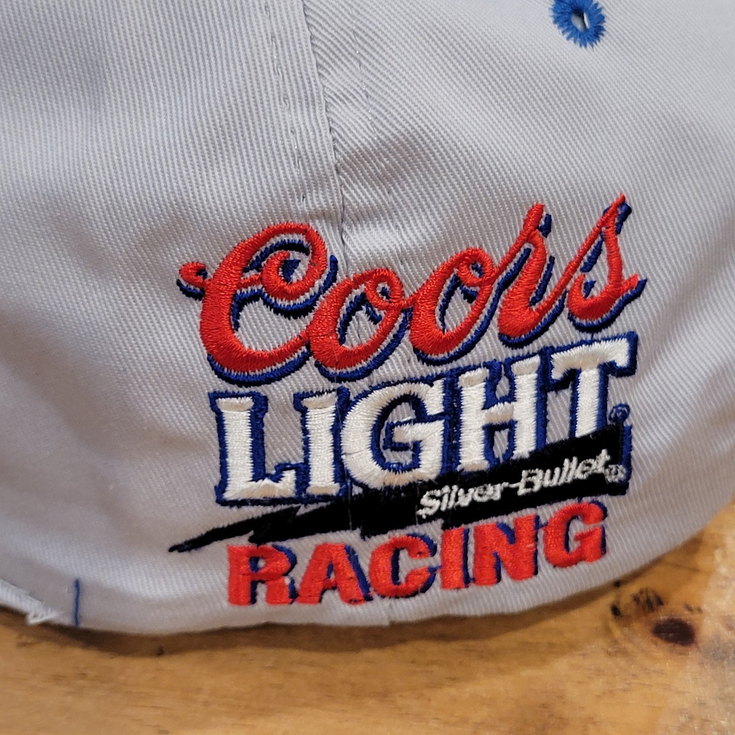 Vintage Coors Light Kyle Petty Hat Snapback NOS 90s NASCAR Big Logo 42 Spell Out