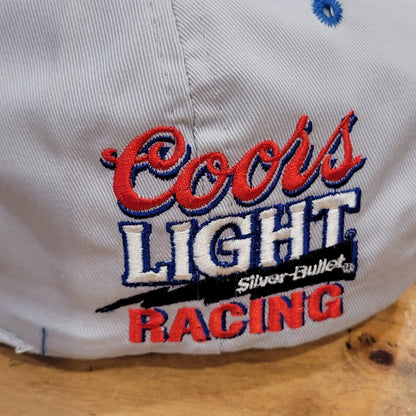 Vintage Coors Light Kyle Petty Hat Snapback NOS 90s NASCAR Big Logo 42 Spell Out