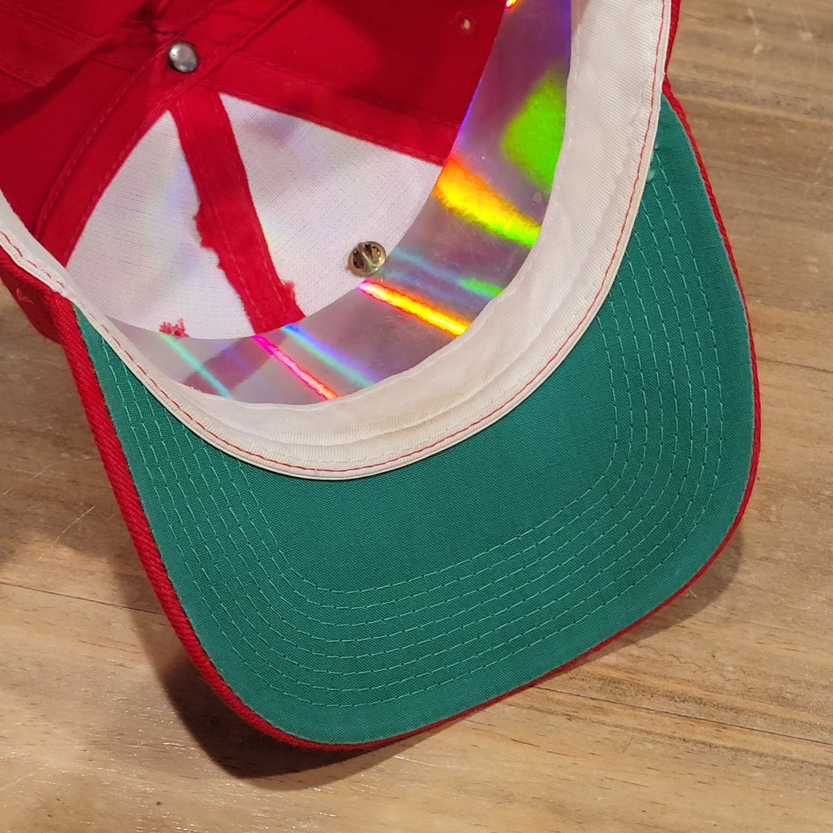 Vintage Ohio State Buckeyes Hat Snapback The Game 3 Bar Wool Made USA Glued Tag