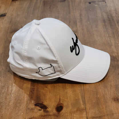 Wynn Formula Grand Prix Las Vegas Hat Strap Back White One Size Race Car Racing