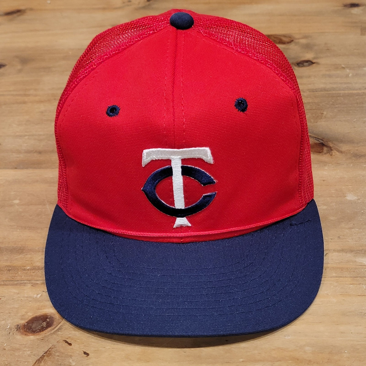 Vintage Minnesota Twins TC Trucker Hat Snapback Mesh Back MLB 80s Youngan