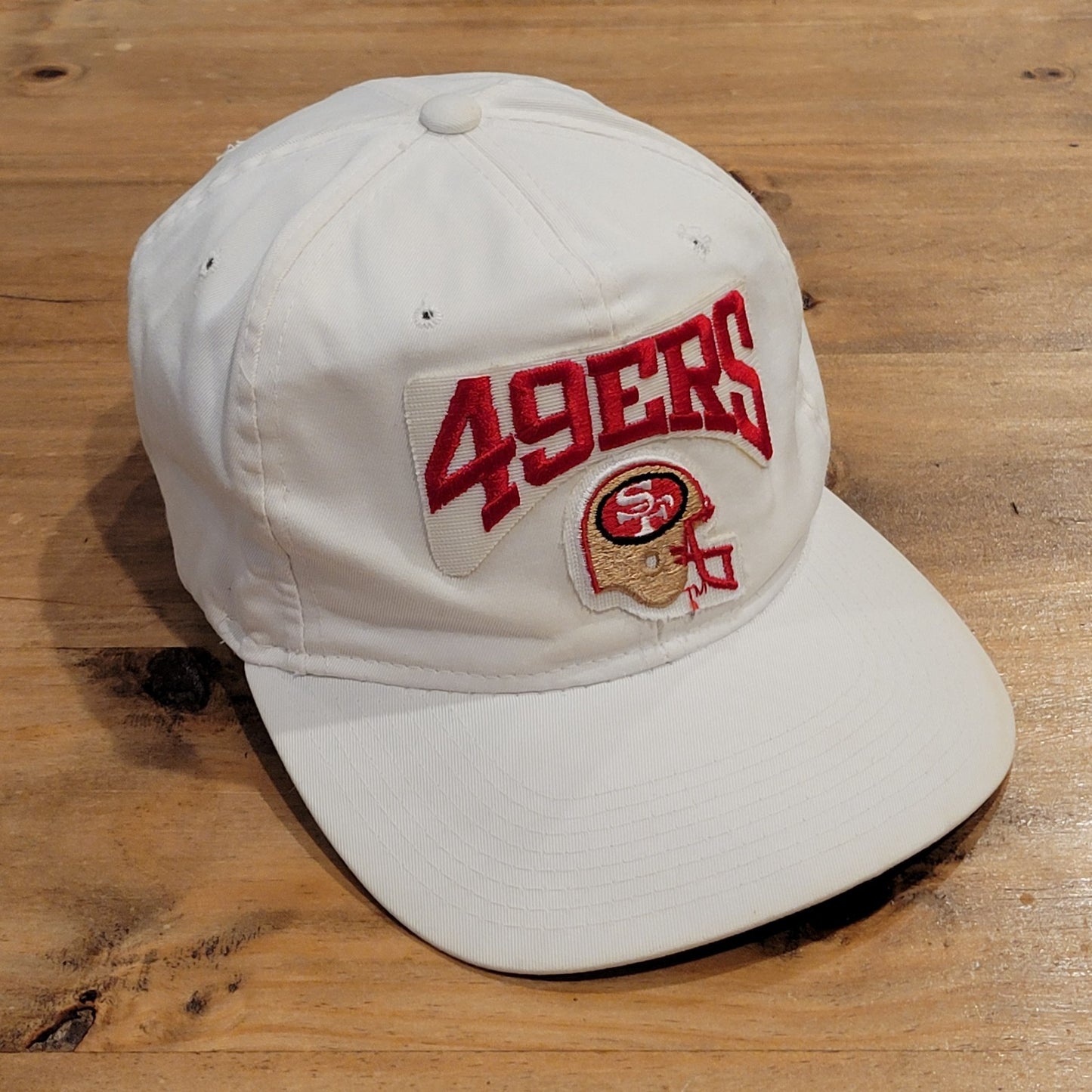 Vintage San Francisco 49ers Hat Snapback 90s Patch One Size NFL Football