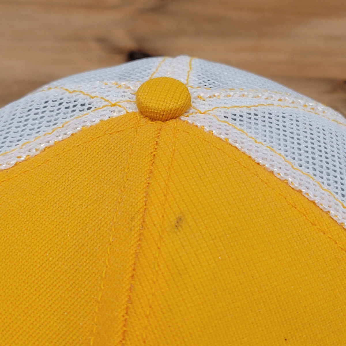 Vintage Strasburg Trucker Hat Snapback Yellow Red Patch Railroad Train One Size