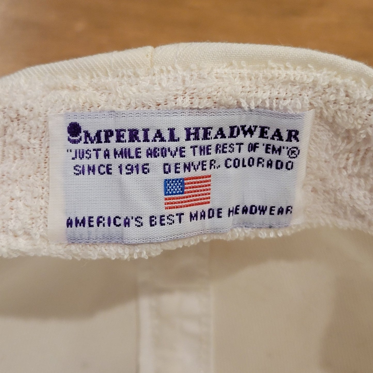 Vintage Big Cedar Lodge Hat Strap Back Imperial Suede Bill Ridgedale Missouri