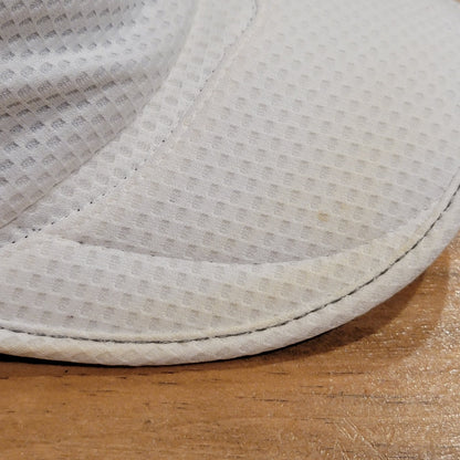 Vintage Nike Daybreak 5 Panel Hat Strap Back White Mesh Running Y2K